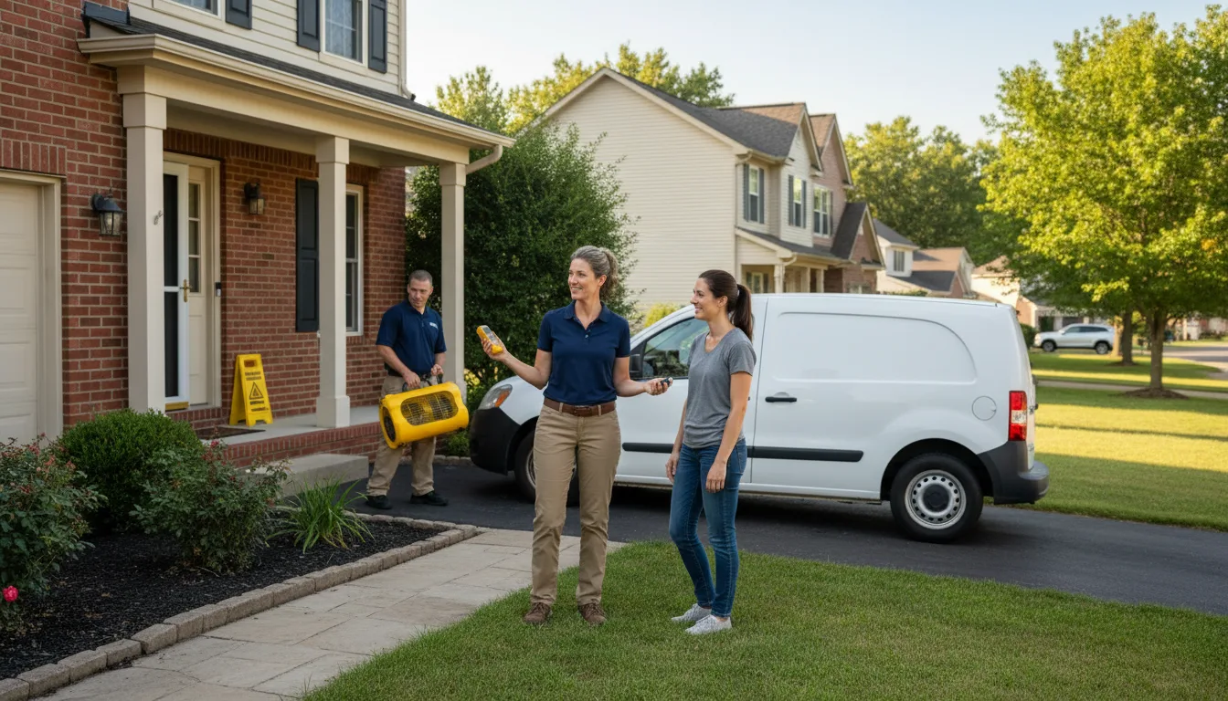 Water restoration image for Water Damage & Restoration Services in Lonsdale, MN